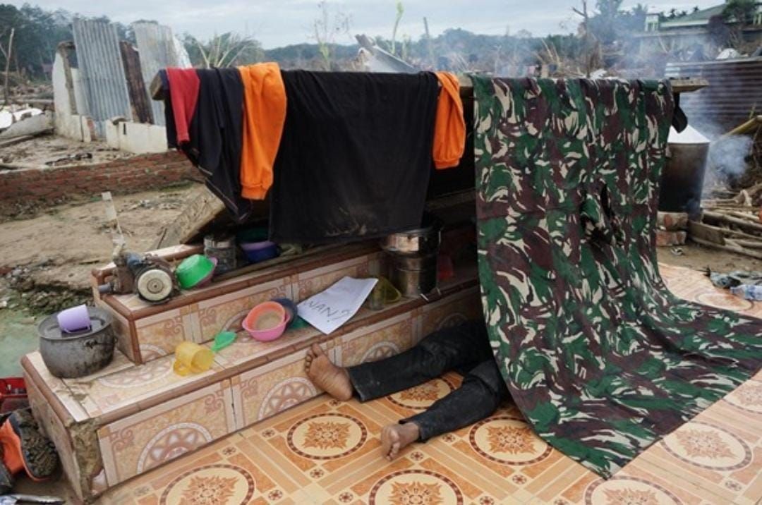 Ragam Cara Para Relawan Istirahat Untuk Pulihkan Stamina <b>(Dompet Dhuafa)</b>