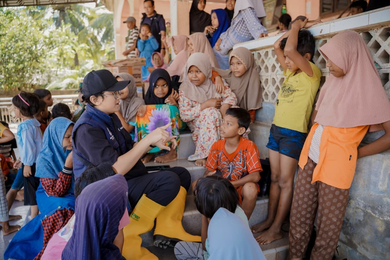 Employee Volunteering Grup MIND ID Dampingi Pemulihan Sumatra <b>(MIND ID)</b>