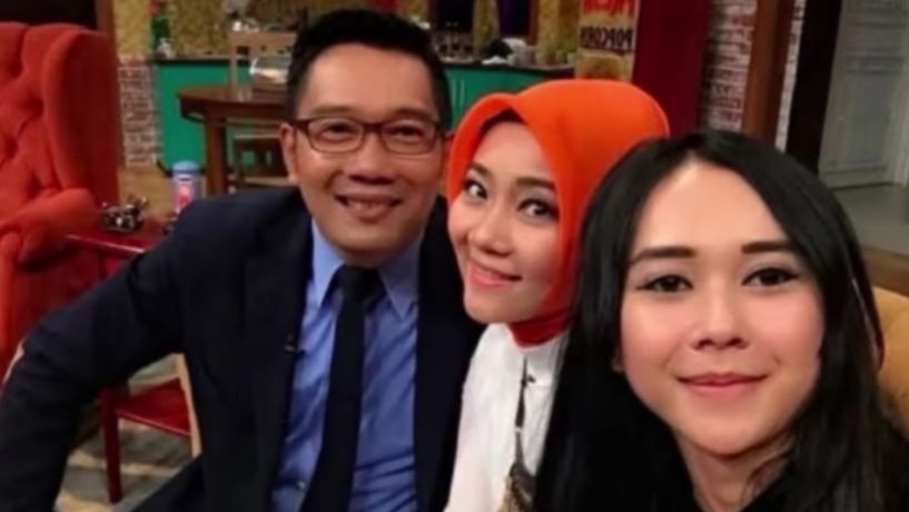 Ridwan Kamil, Atalia Praratya, Aura Kasih  <b>(Instagram)</b>