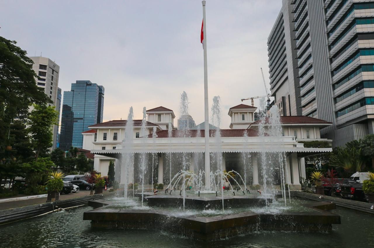 Suasana gedung Balai Kota Pemerintah Provinsi DKI Jakarta <b>(Humas DKI)</b>