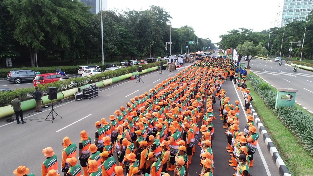DLH DKI Siagakan 3.395 Personel Kebersihan <b>(DLH DKI)</b>