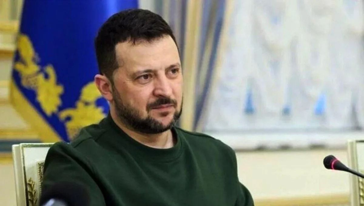 Presiden Ukraina Volodymyr Zelenskyy. ANTARA/Anadolu/am. <b>(Antara)</b>