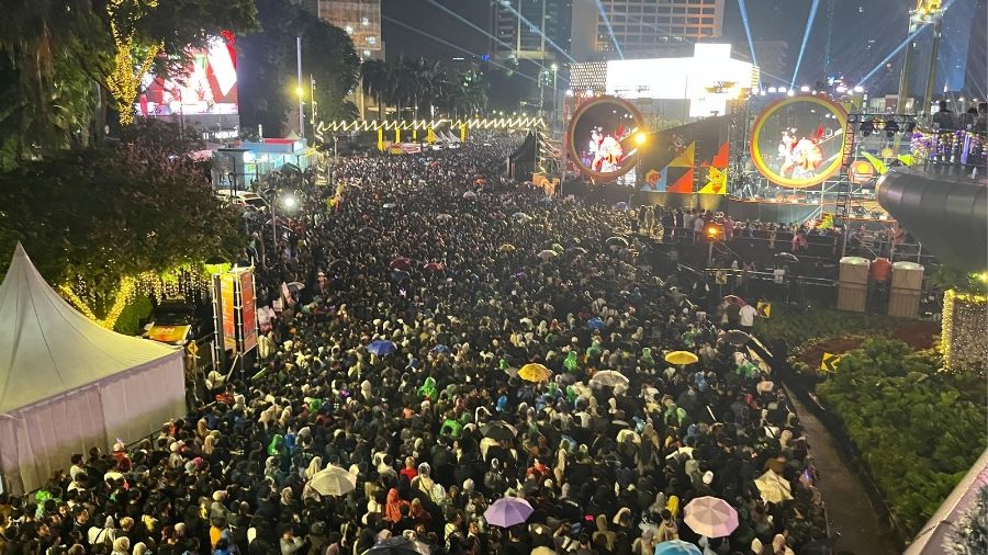 Bundaran HI <b>(Ntvnews.id/Adiansyah)</b>