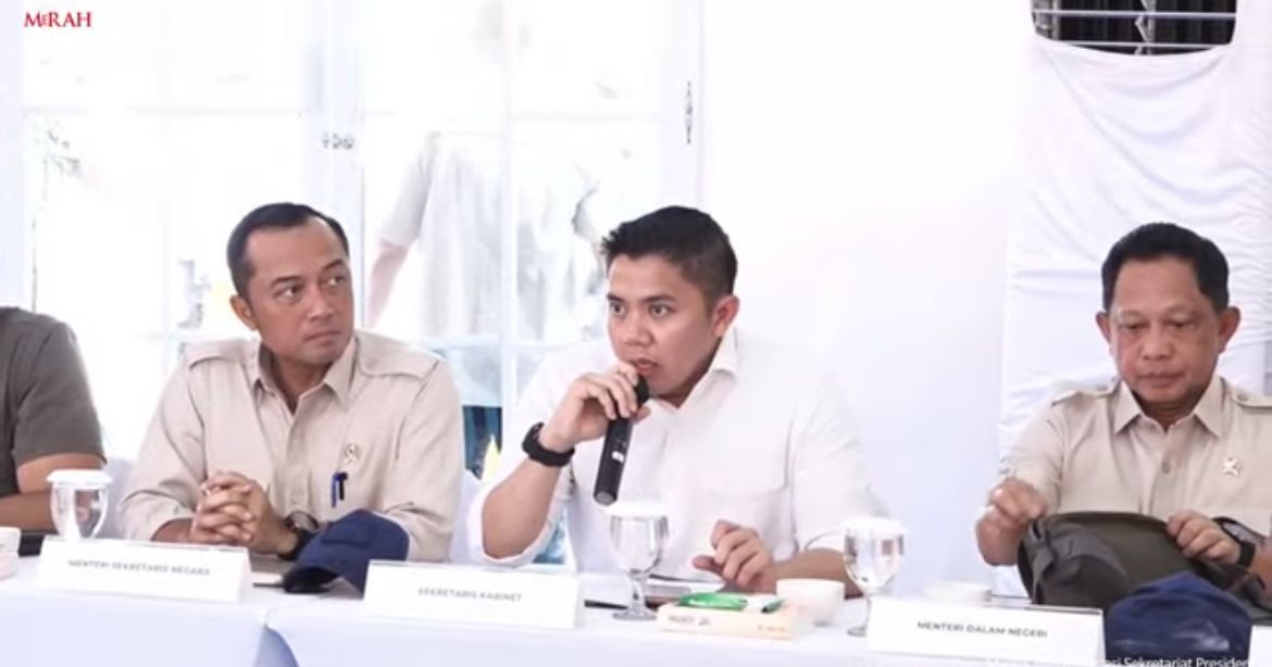 Sekretariat Kabinet Teddy Indra Wijaya <b>(Istimewa)</b>