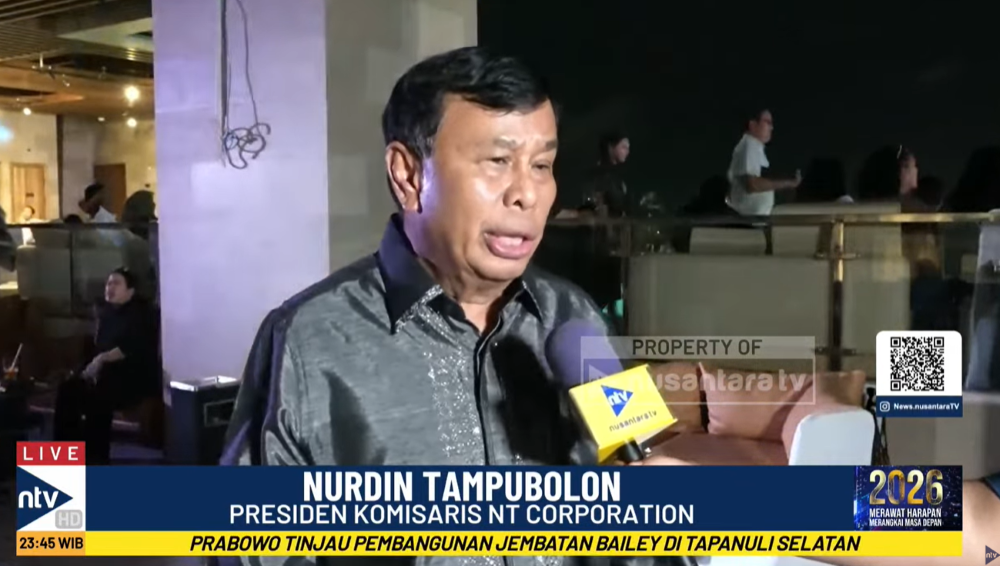 Founder sekaligus Presiden Komisaris NT Corp, Nurdin Tampubolon.