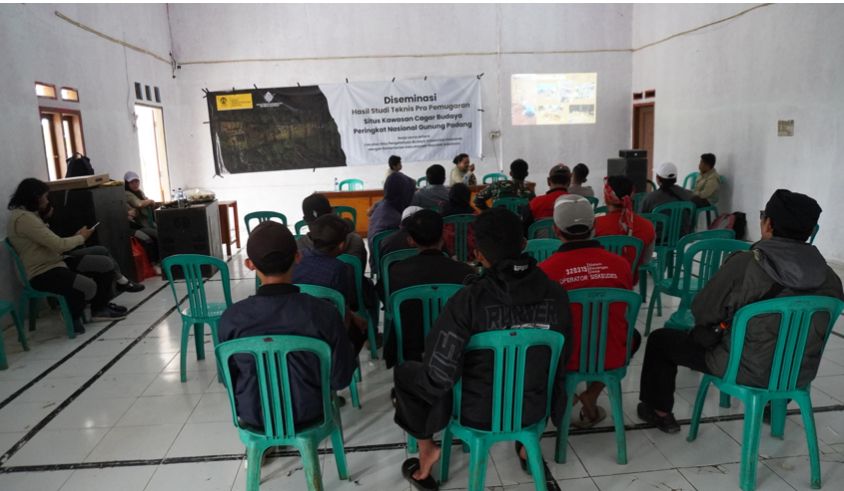 FIB UI Diseminasi Hasil Studi Teknjs Pra-Pemugaean Situs Cagara Budaya Nasiolanal Gunung Padang 2025 <b>(Istimewa)</b>