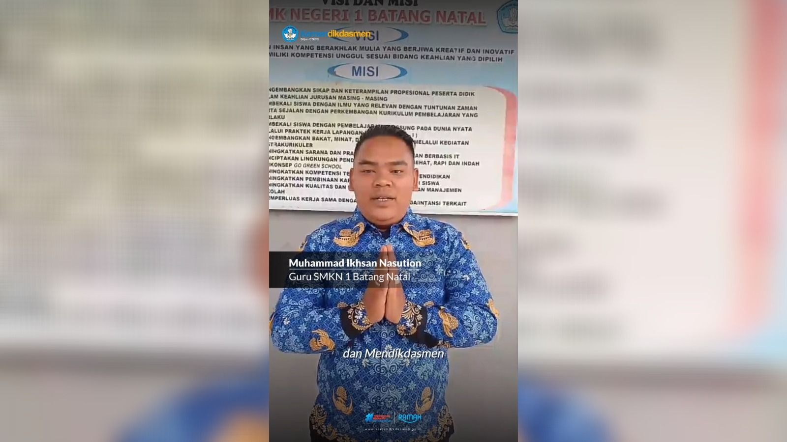 Guru Terdampak Bencana Bersyukur Terima Tunjangan Khusus dari Pemerintah <b>(Dok: NTVNews.id)</b>
