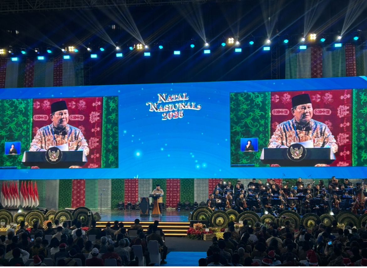 Prabowo Subianto di Natal Nasional <b>(NTVnews)</b>