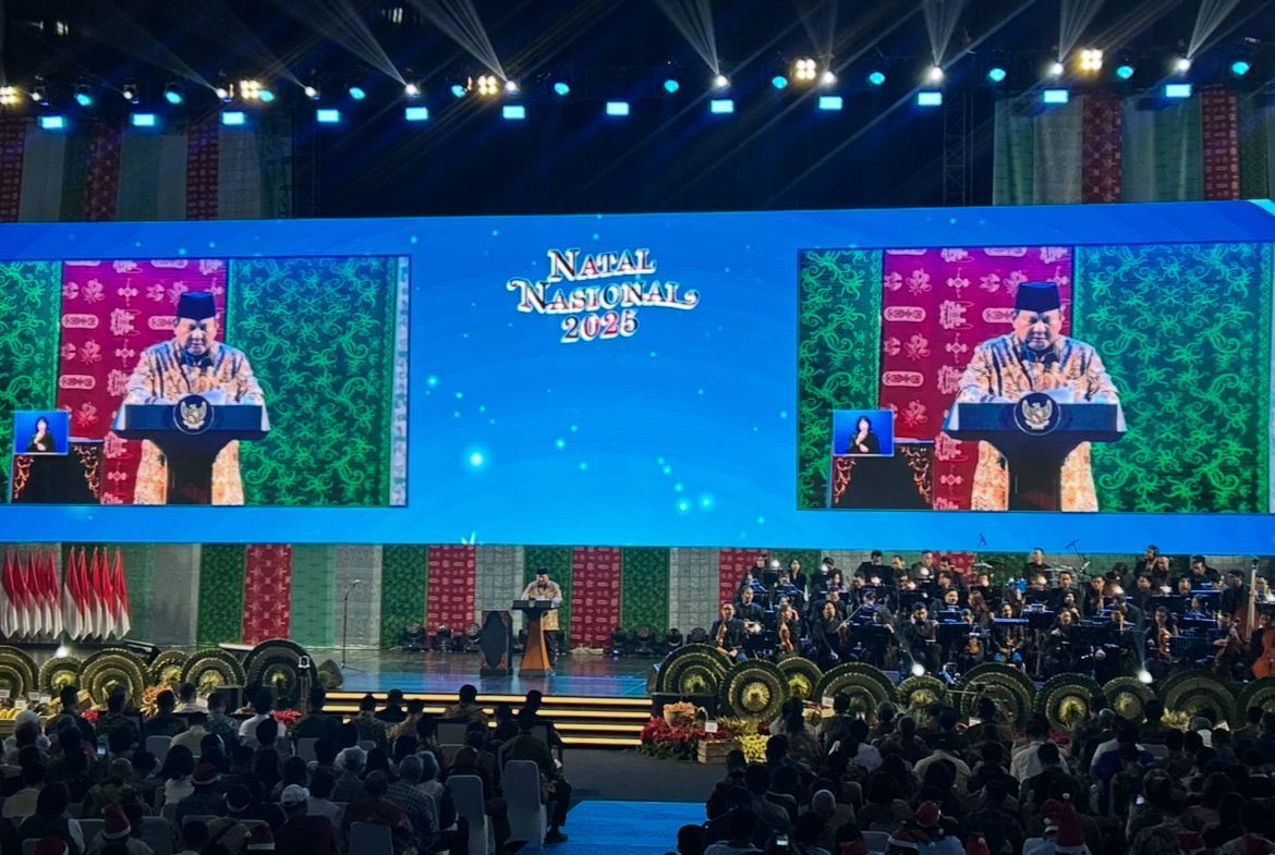 Prabowo Subianto di Natal Nasional <b>(NTVnews)</b>