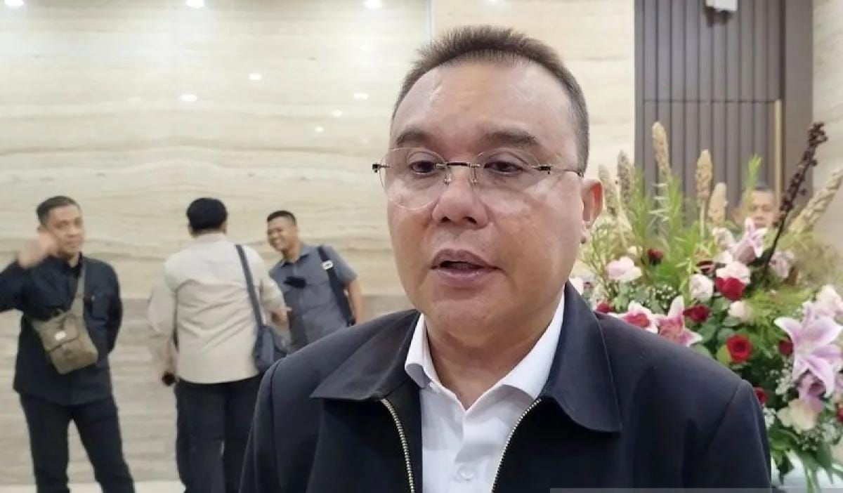 Wakil Ketua DPR RI Sufmi Dasco Ahmad di kompleks parlemen, Jakarta, Rabu 24 September 2025. ANTARA/Bagus Ahmad Rizaldi/pri. <b>(Antara)</b>