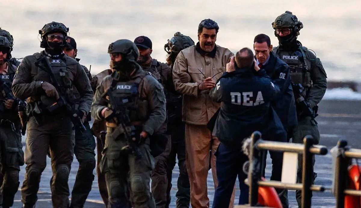 Presiden Venezuela Nicolas Maduro (ketiga kanan). <b>(Antara)</b>