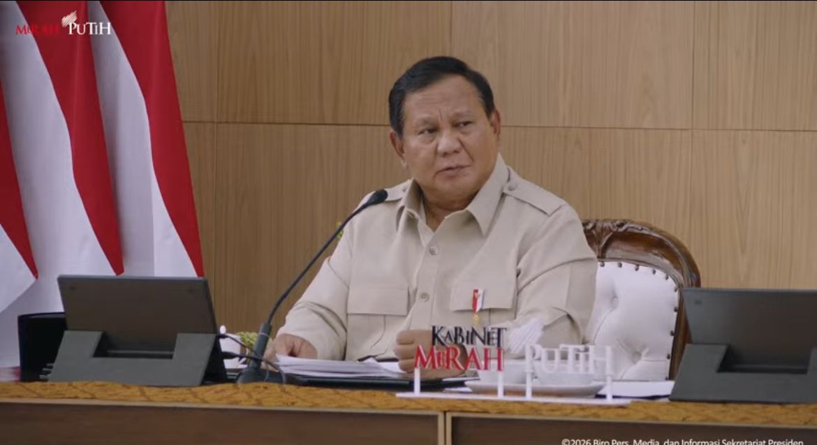 Prabowo Subianto di Hambalang <b>(Istimewa)</b>