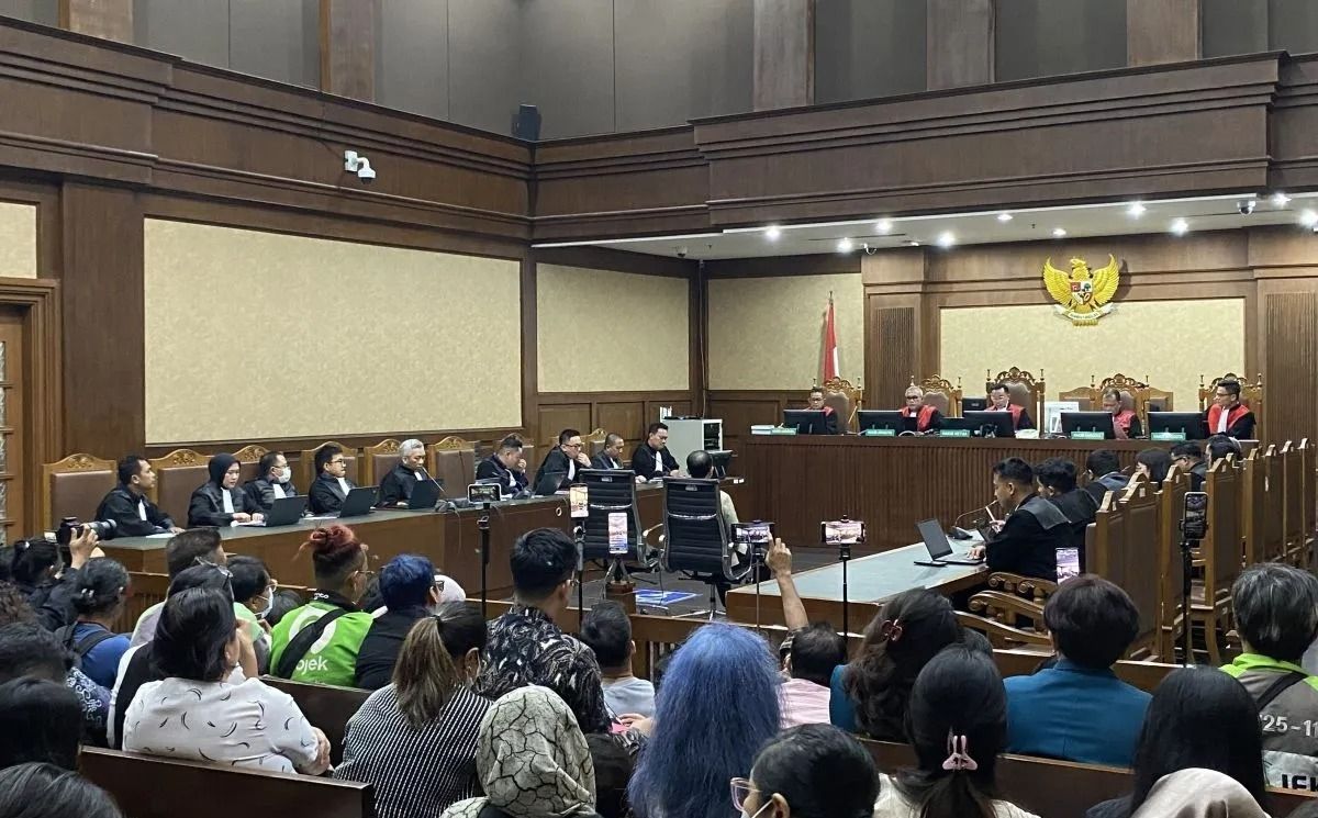 Sidang lanjutan kasus dugaan korupsi  <b>(Antara)</b>