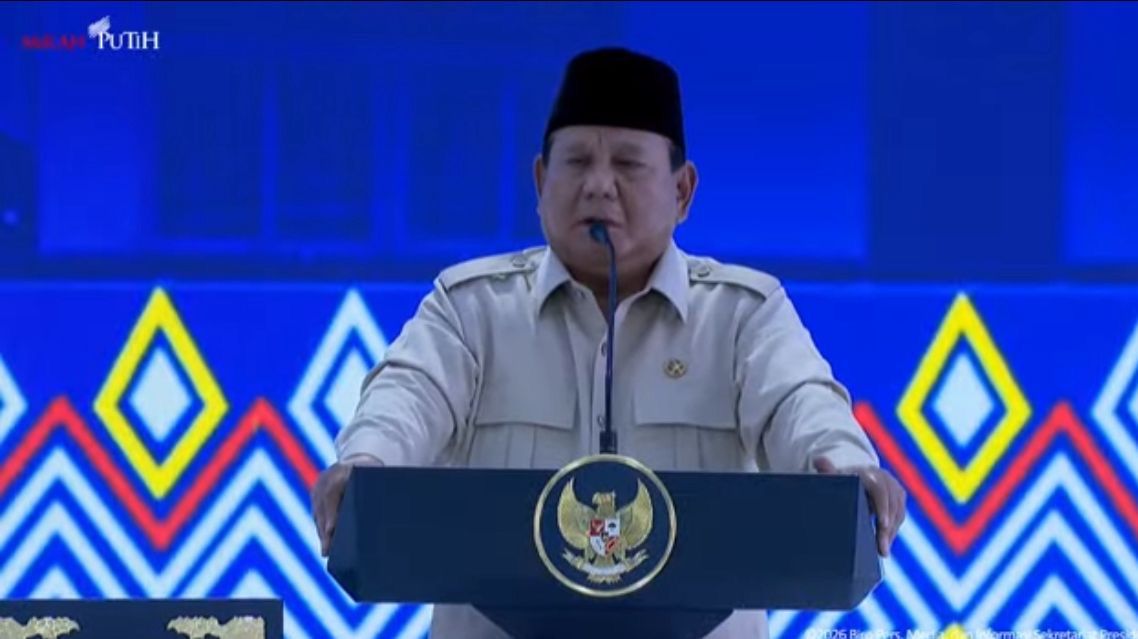 Prabowo Subianto dalam Peresmian Sekolah Rakyat <b>(Istimewa)</b>