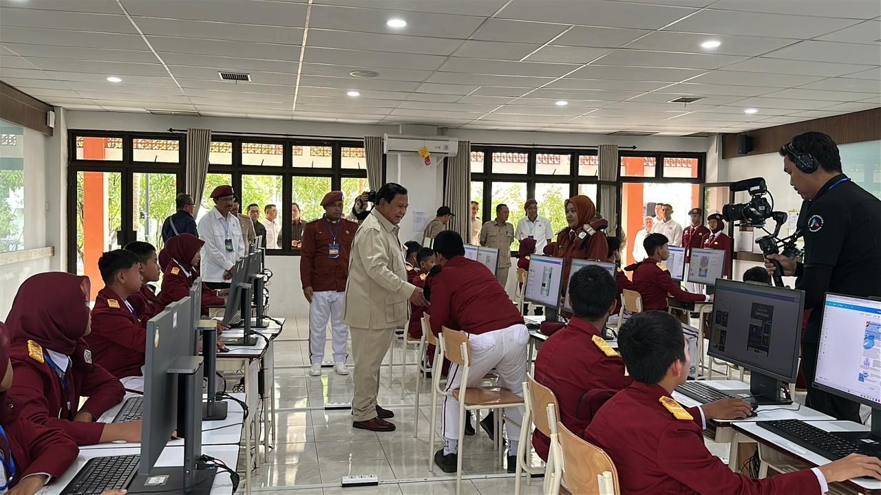 Prabowo Resmikan 166 Sekolah Rakyat di BBPPKS Banjarbaru Secara Hybrid <b>(Istimewa)</b>