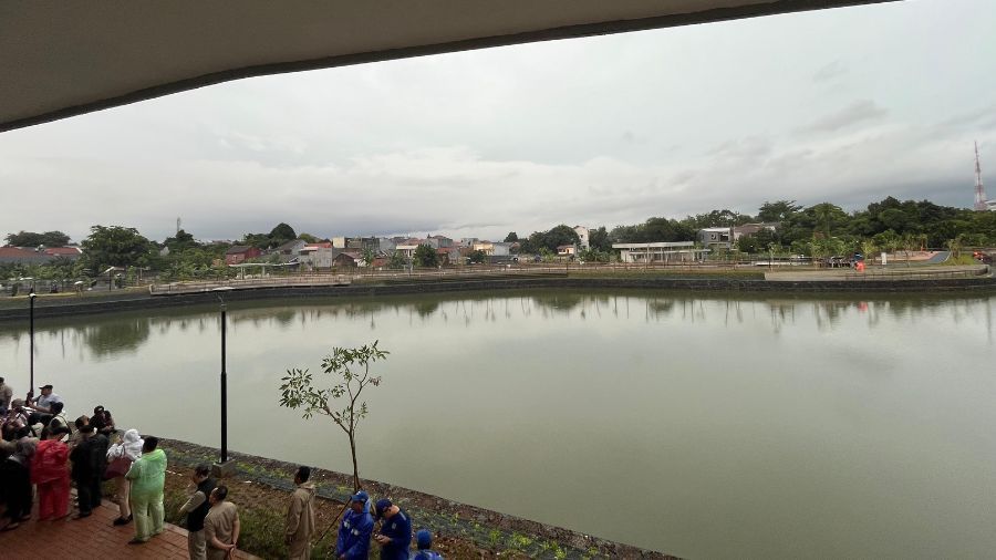 Waduk Batu Licin <b>(NTVNews.id/Adiansyah)</b>