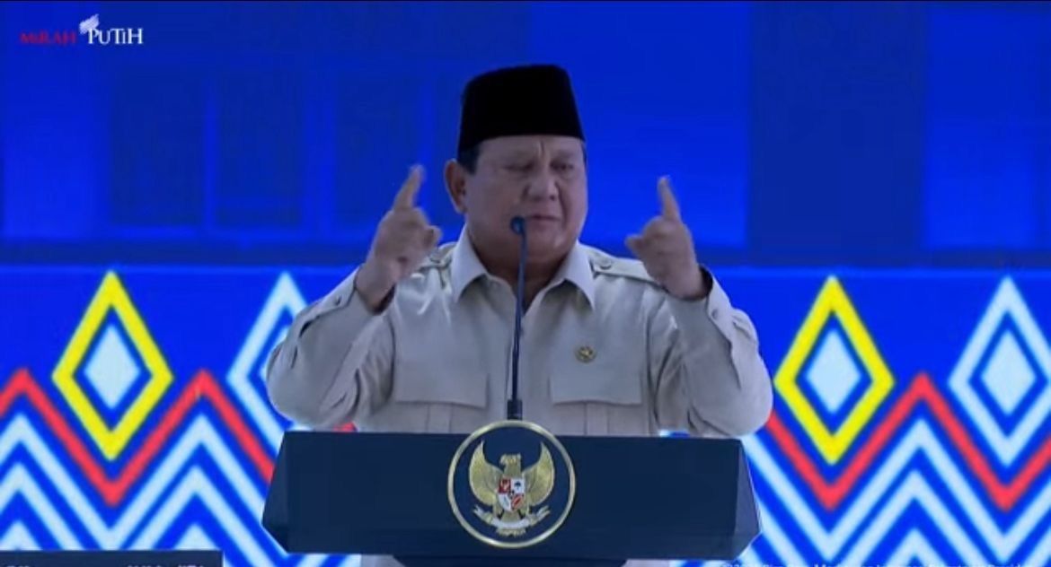 Prabowo Subianto dalam Peresmian Sekolah Rakyat <b>(Istimewa)</b>