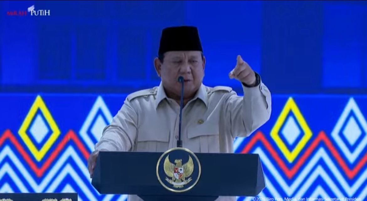 Prabowo Subianto dalam Peresmian Sekolah Rakyat <b>(Istimewa)</b>