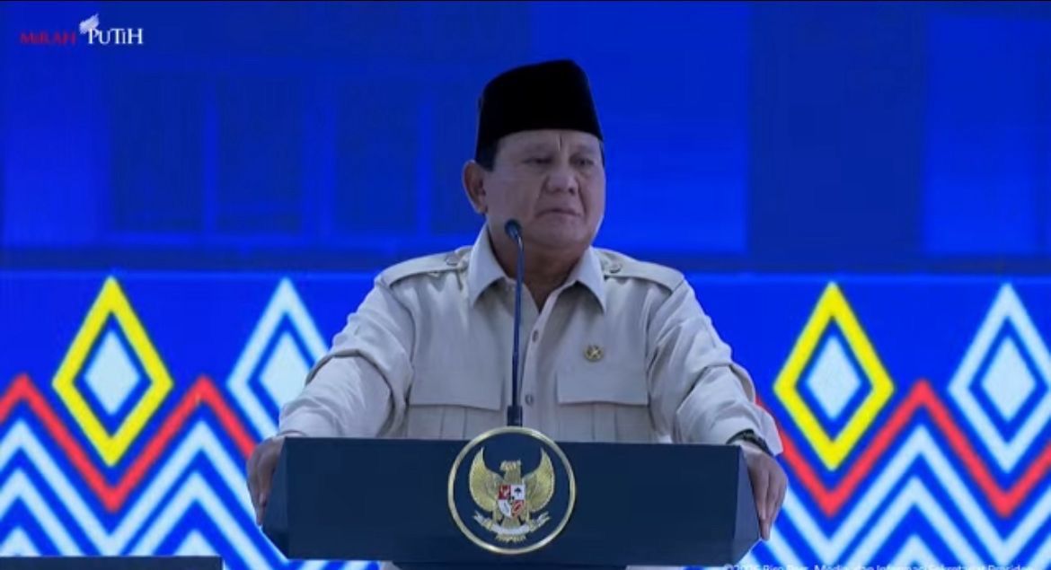 Prabowo Subianto dalam Peresmian Sekolah Rakyat <b>(Istimewa)</b>