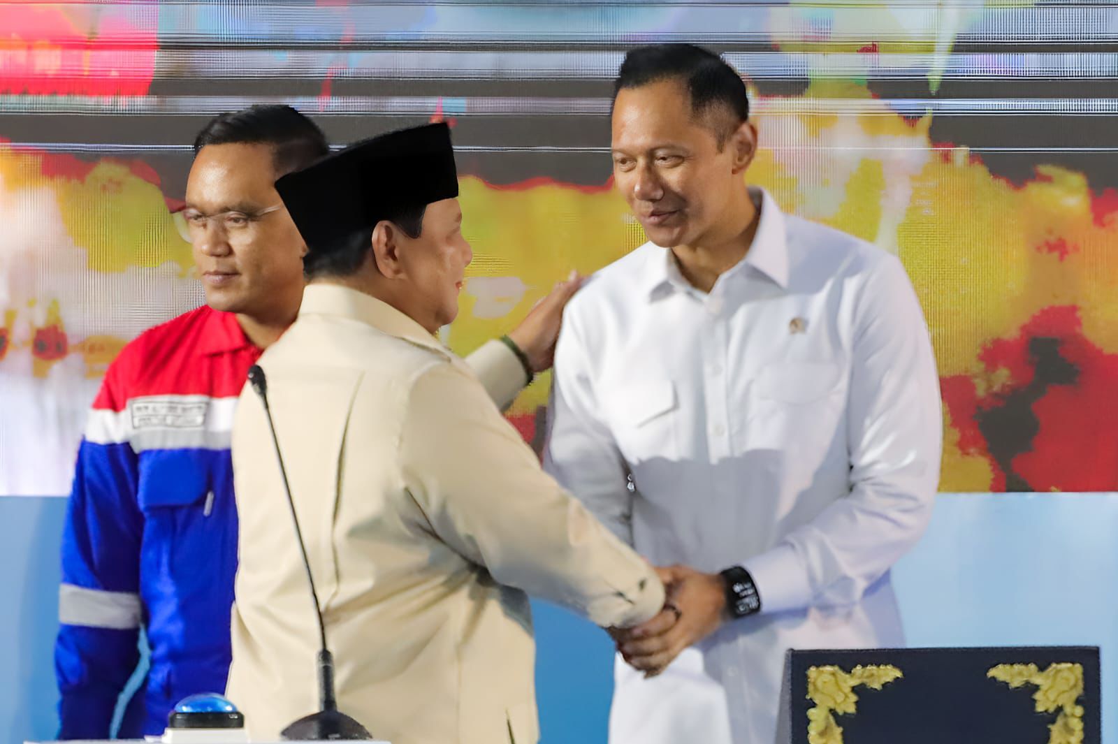 Prabowo dan AHY <b>(kemenkoinfra)</b>