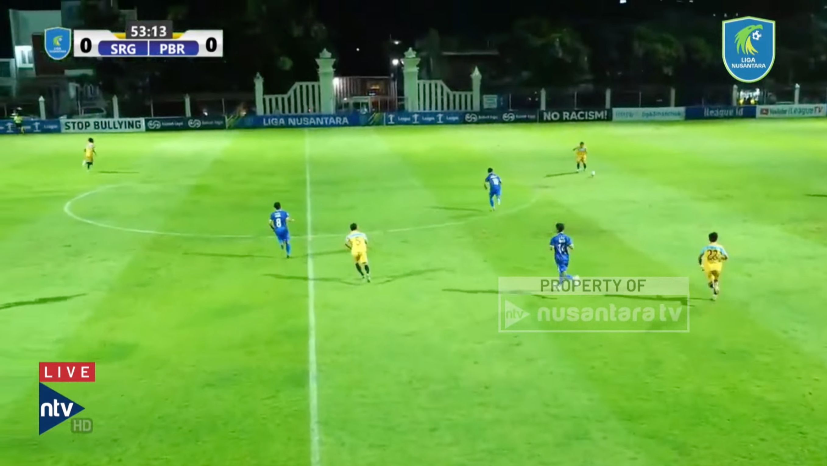 Perserang vs Pekanbaru FC di Liga Nusantara. <b>(Nusantara TV)</b>