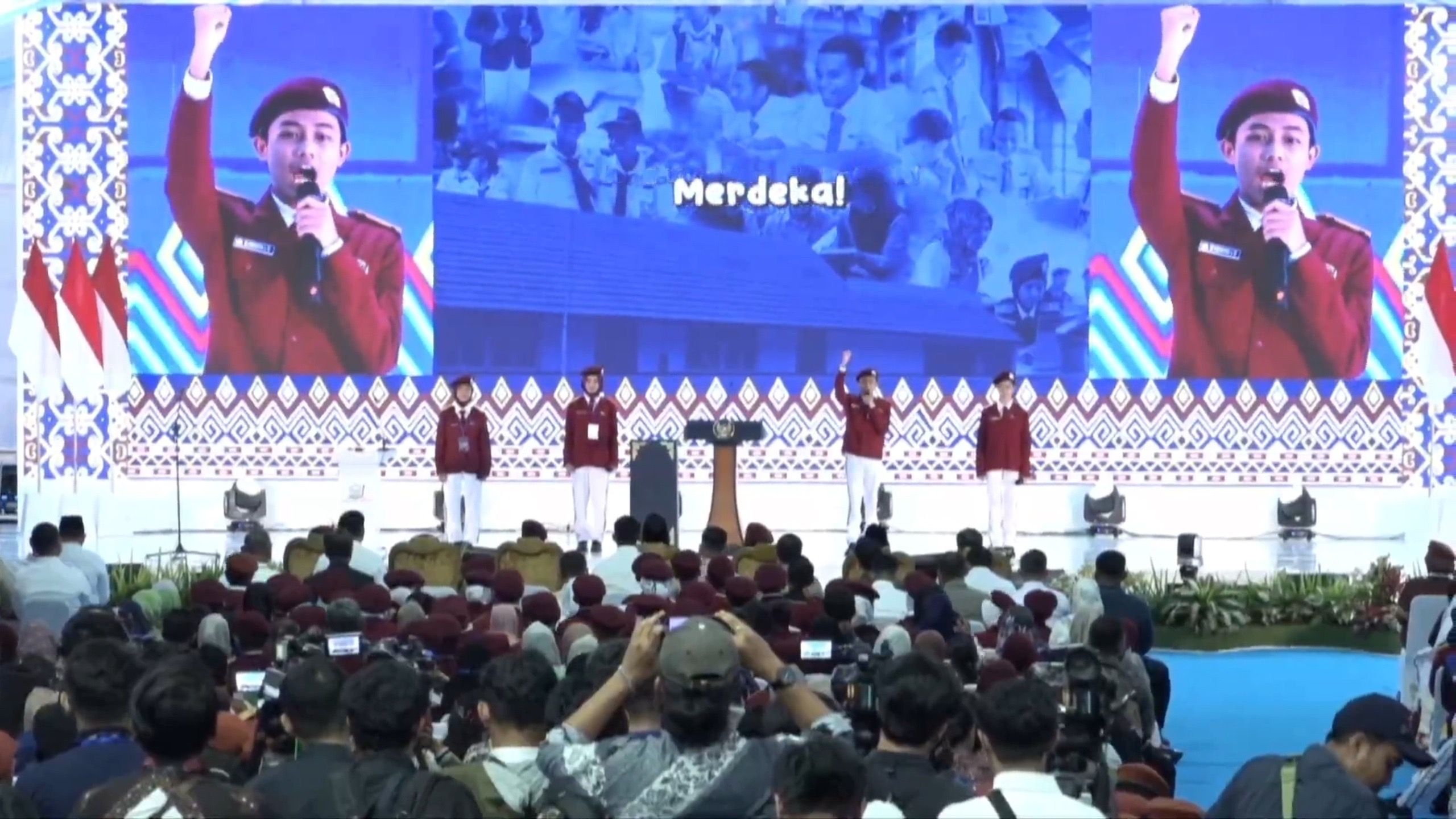 Siswa Sekolah Rakyat <b>(Istimewa)</b>