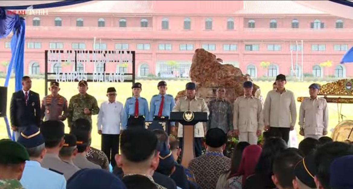 Prabowo Subianto di Sekolah Garuda Malang Jawa Timur <b>(Istimewa)</b>