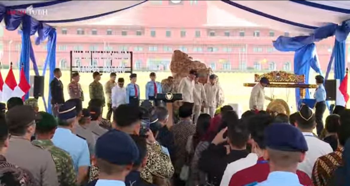 Prabowo Subianto di Sekolah Garuda Malang Jawa Timur <b>(Istimewa)</b>