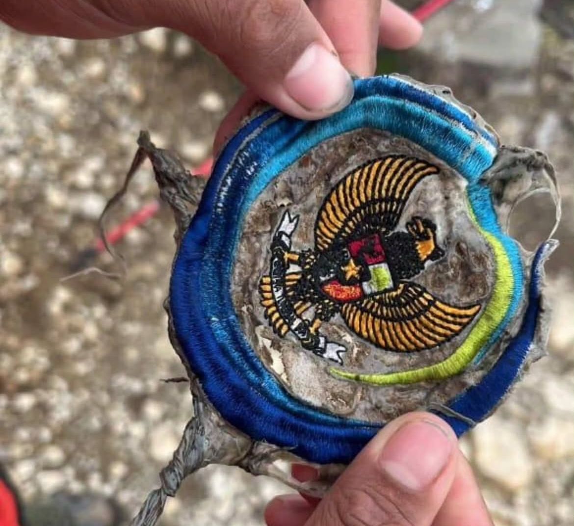 Puing-puing dari ATR 400 yang diduga Jatuh <b>(NTVnews)</b>