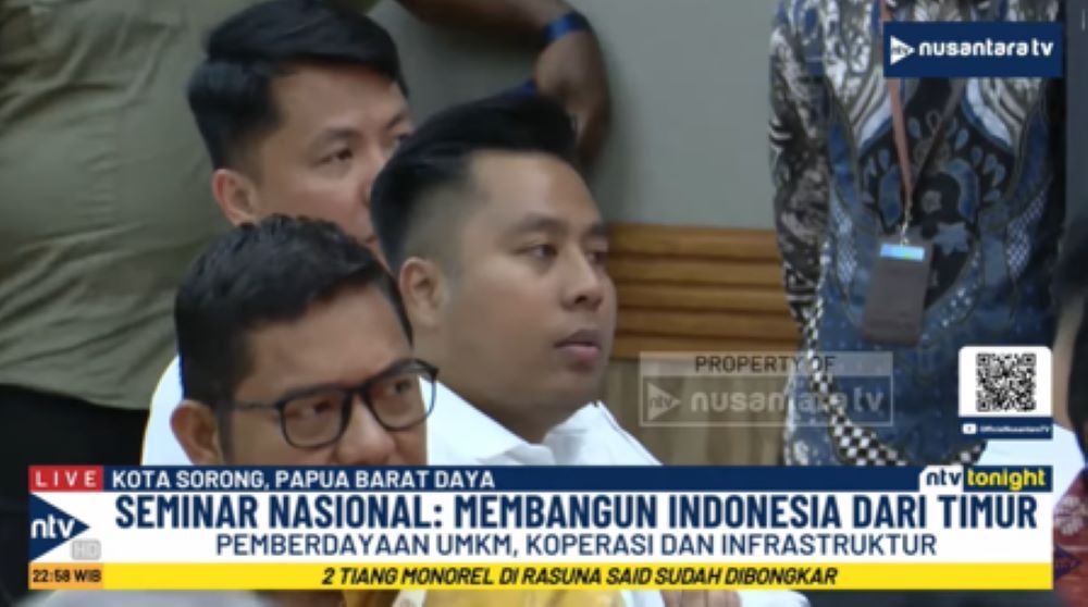 Tommy William Tampubolon turut menghadiri seminar nasional Partai Gerindra di Kota Sorong