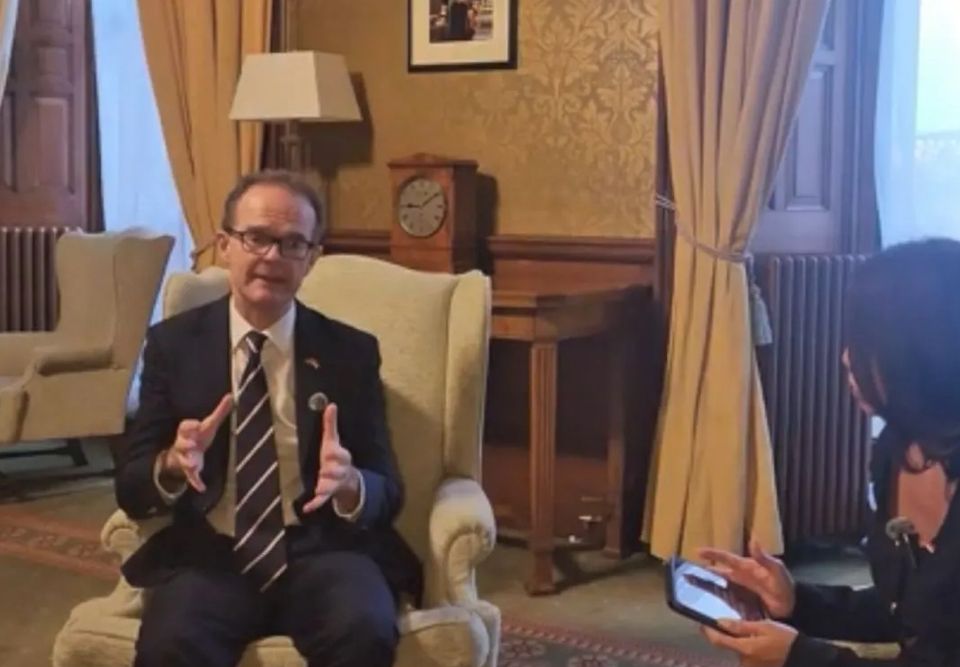 Duta Besar Inggris untuk Indonesia, Dominic Jermey <b>(Antara)</b>