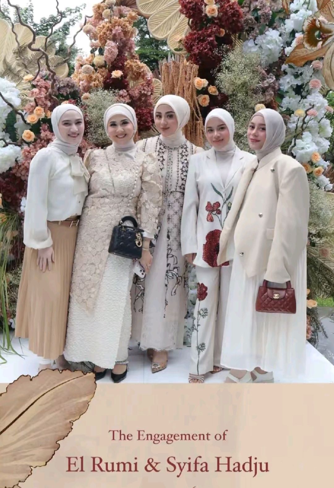 Sahabat dekat Syifa Hadju yang hadir di acara lamaran  <b>(TikTok)</b>