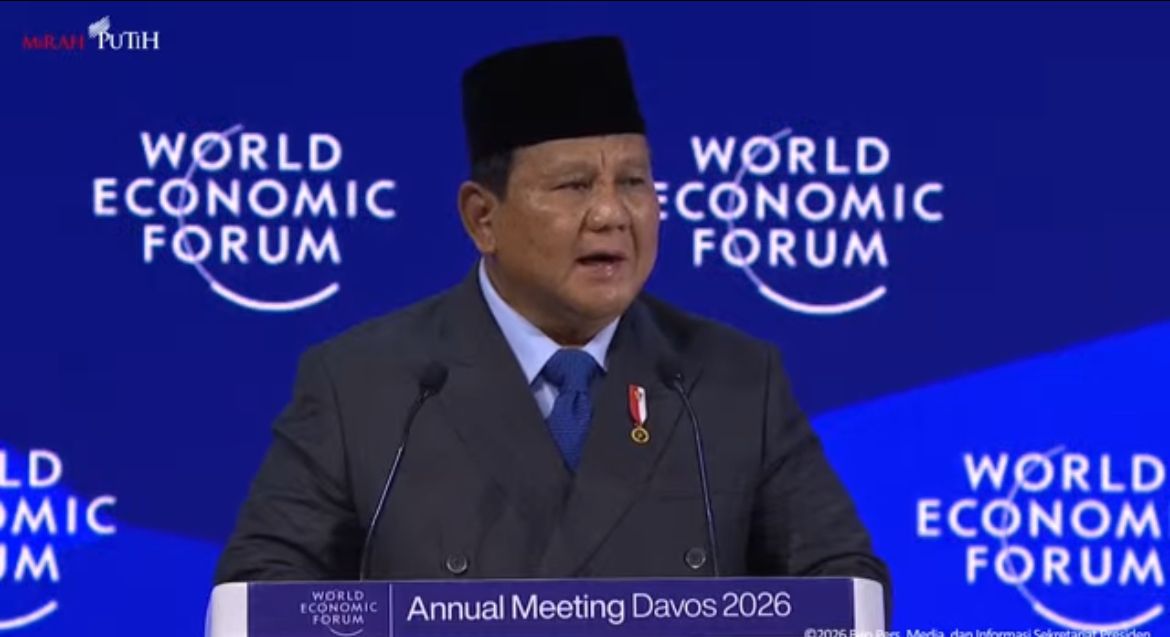 Prabowo Subianto di WEF Davos Swis <b>(Istimewa)</b>