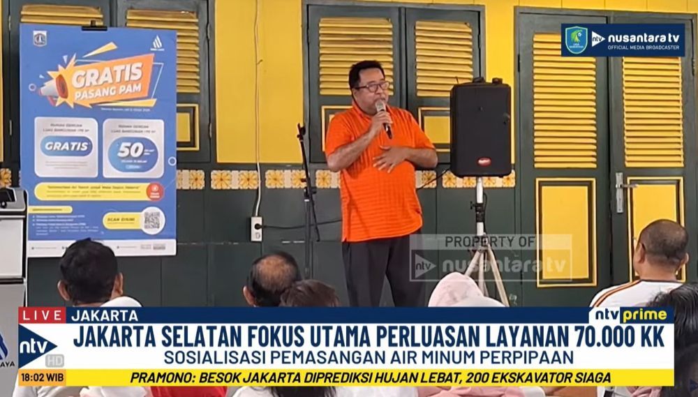 Wakil Gubernur (Wagub) DKI Jakarta, Rano Karno.