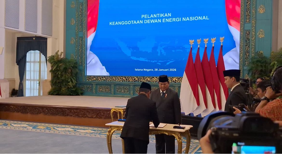 Prabowo Lantik Dewan Energi Nasional 2026&ndash;2030 di Istana Negara <b>(NTVnews)</b>