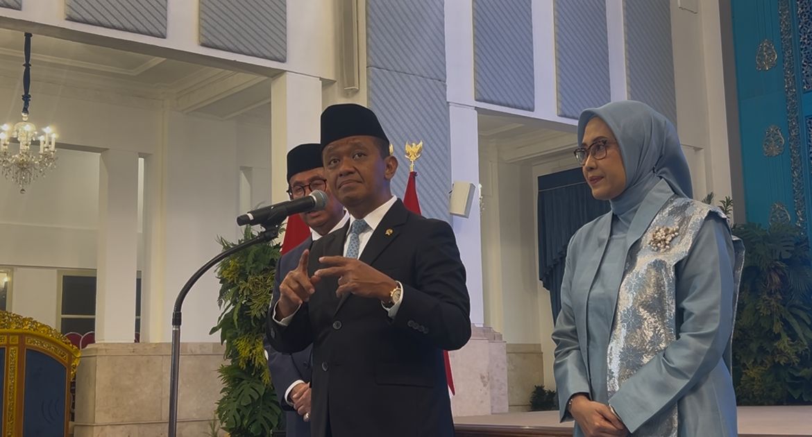 Menteri ESDM sekaligus Ketua Harian Dewan Energi Nasional (DEN) Bahlil Lahadalia  <b>(NTVnews)</b>