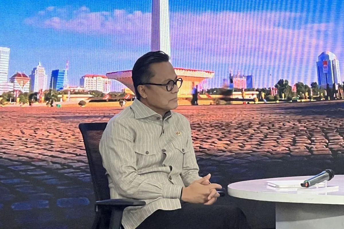 Chief Operating Officer (COO) Badan Pengelola Investasi Daya Anagata Nusantara (Danantara Indonesia) Dony Oskaria dalam acara &ldquo;Danantara: Menggerakkan Raksasa, Menyalakan Mesin Ekonomi Indonesia&rdquo; yang digelar di Jakarta, Rabu, 28 Januari 2026. ANTARA <b>(Antara)</b>