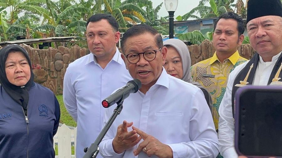 Pramono Anung <b>(Ntvnews.id/Adiansyah)</b>