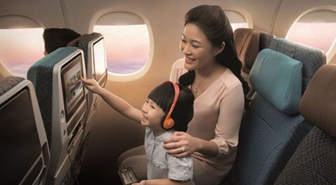 Economy Class As seen on the retrofitted 777-300ER aircraft. <b>(Singapore Airlines)</b>