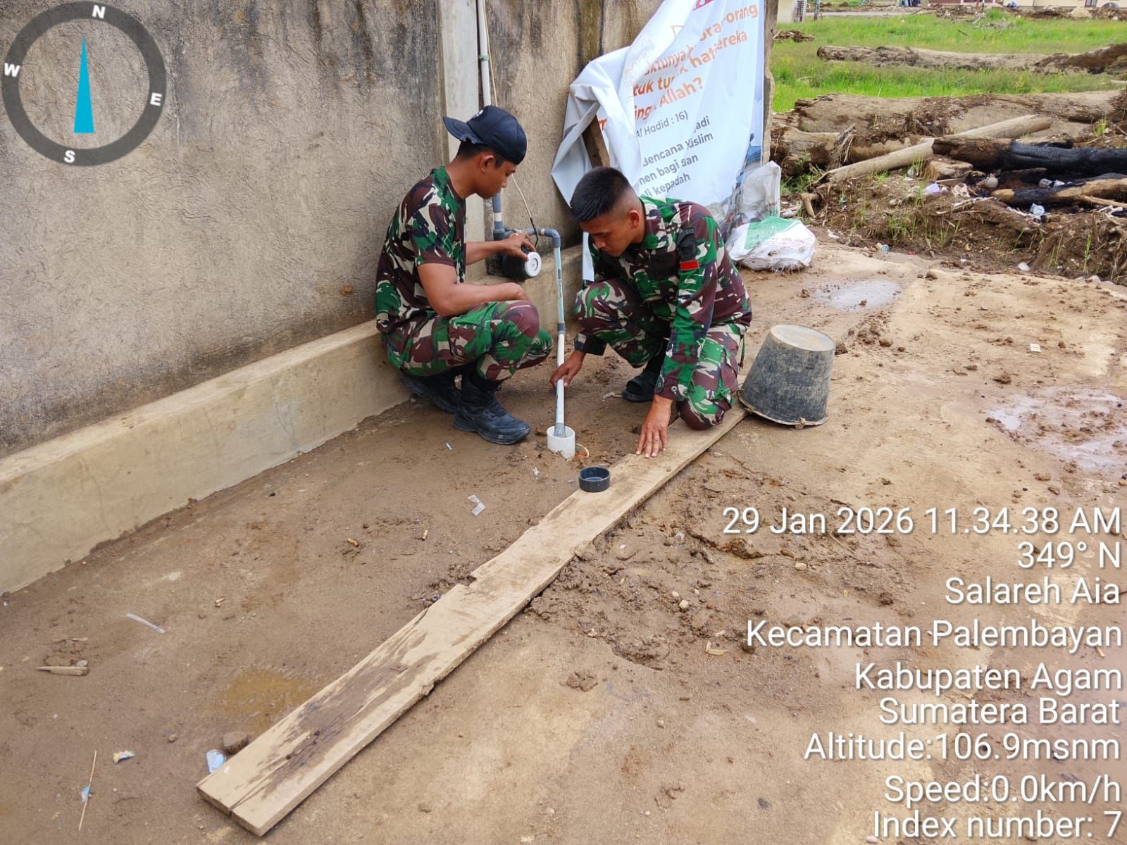 Pembangunan sumur bor rampung di 16 titik&nbsp;wilayah Sumatra Barat, hingga Kamis, 29 Januari 2026. <b>(Istimewa)</b>