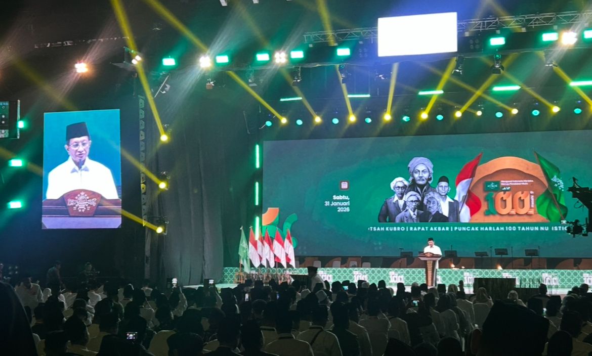 Menteri Agama yang juga Rais Syuriyah PBNU, Nasaruddin Umar <b>(NTVnews)</b>