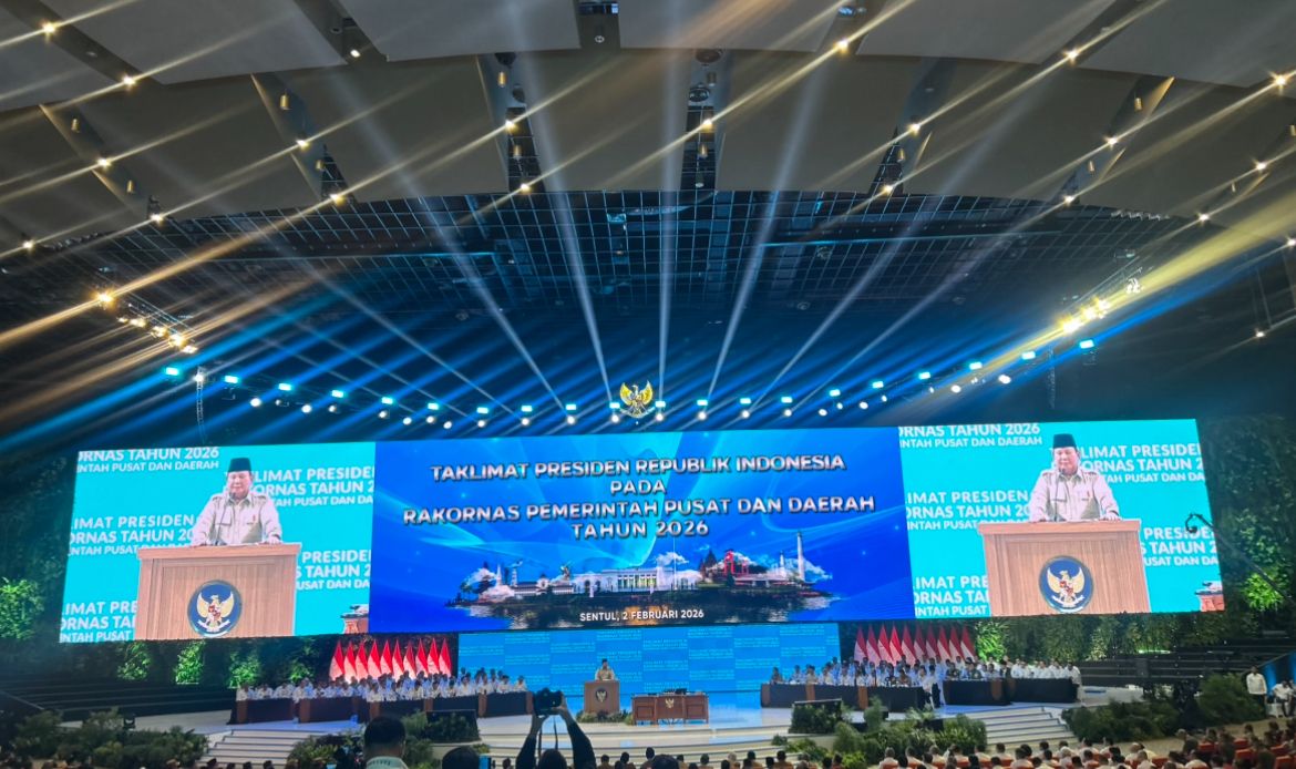 Prabowo Subianto di Rakornas Pemerintah Pusat dan Daerah <b>(NTVnews)</b>