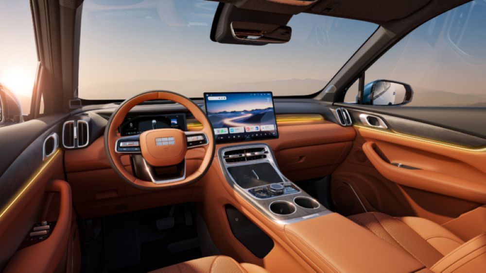 Interior Geely Galaxy M7. (Foto: Geely Design via CarsNewsChina)