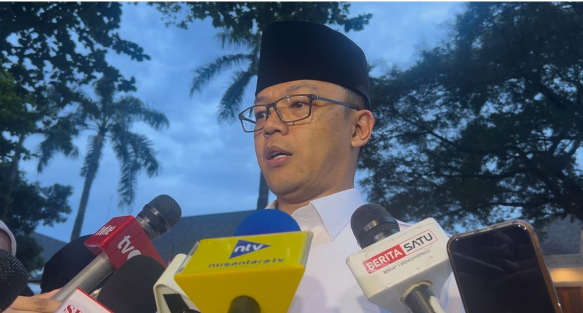 Sekretaris Jendral Partai Gerinda Sugiono <b>(NTVnews)</b>