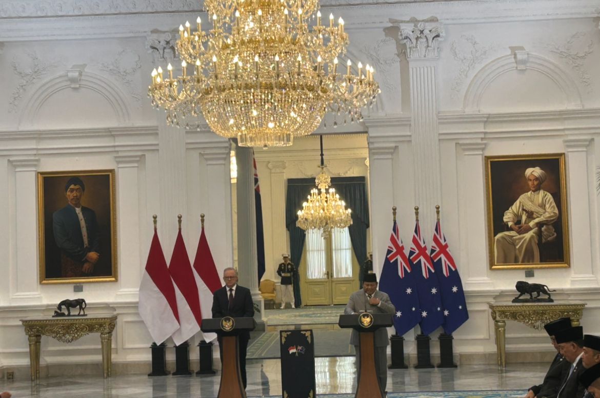 Presiden Republik Indonesia Prabowo Subianto dan Perdana Menteri Australia Anthony Albanese <b>(NTVnews)</b>