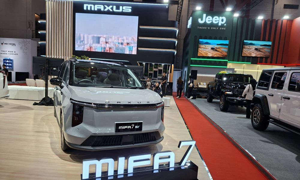 MAXUS Indonesia menghadirkan MIFA 7 dan MIFA 9 di IIMS 2026. (Foto: Dok/Istimewa/Adiantoro/MAXUS Indonesia)