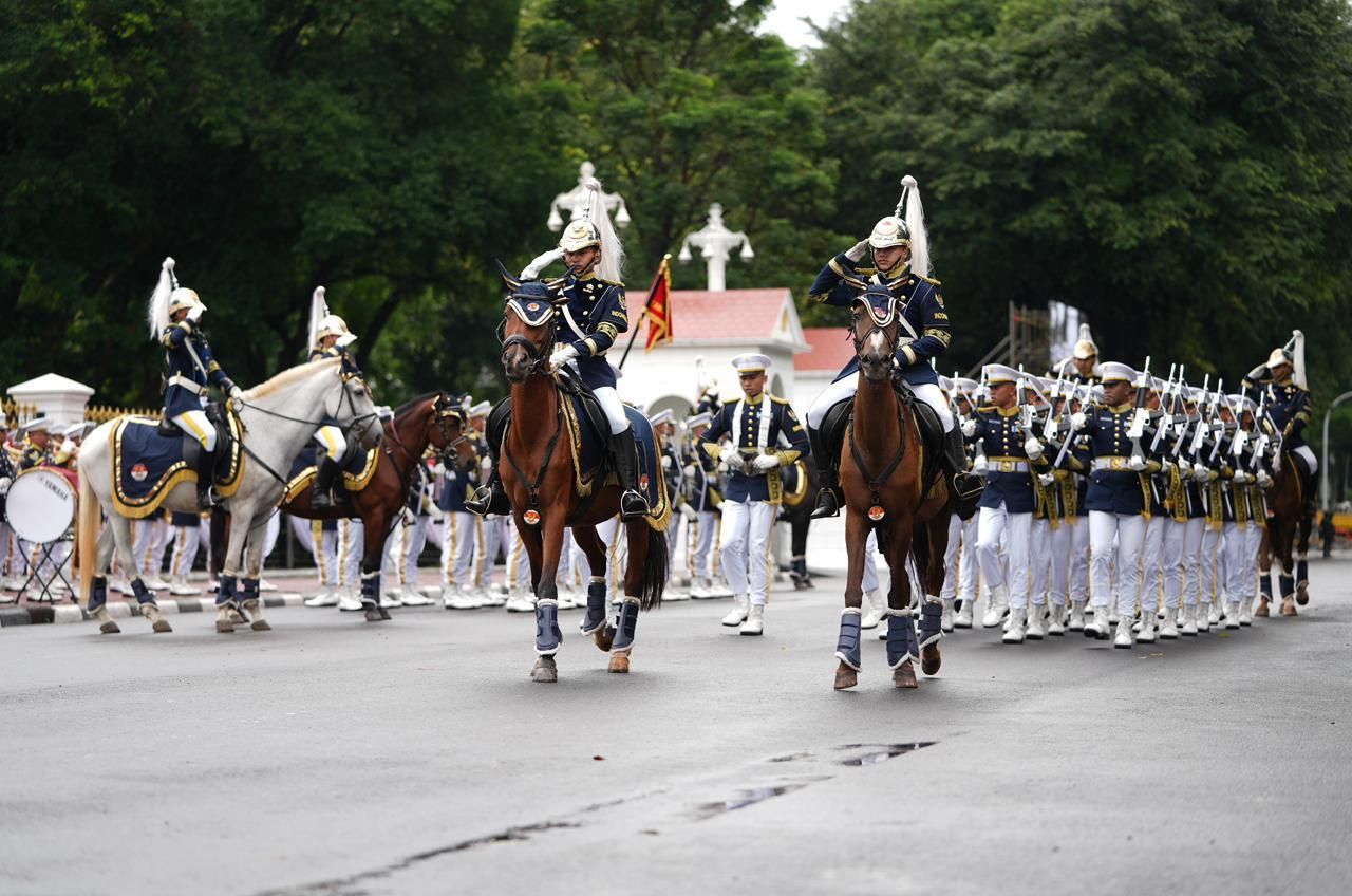 Serah Terima Kawal Istana Merdeka <b>(Dokumentasi Paspampres)</b>