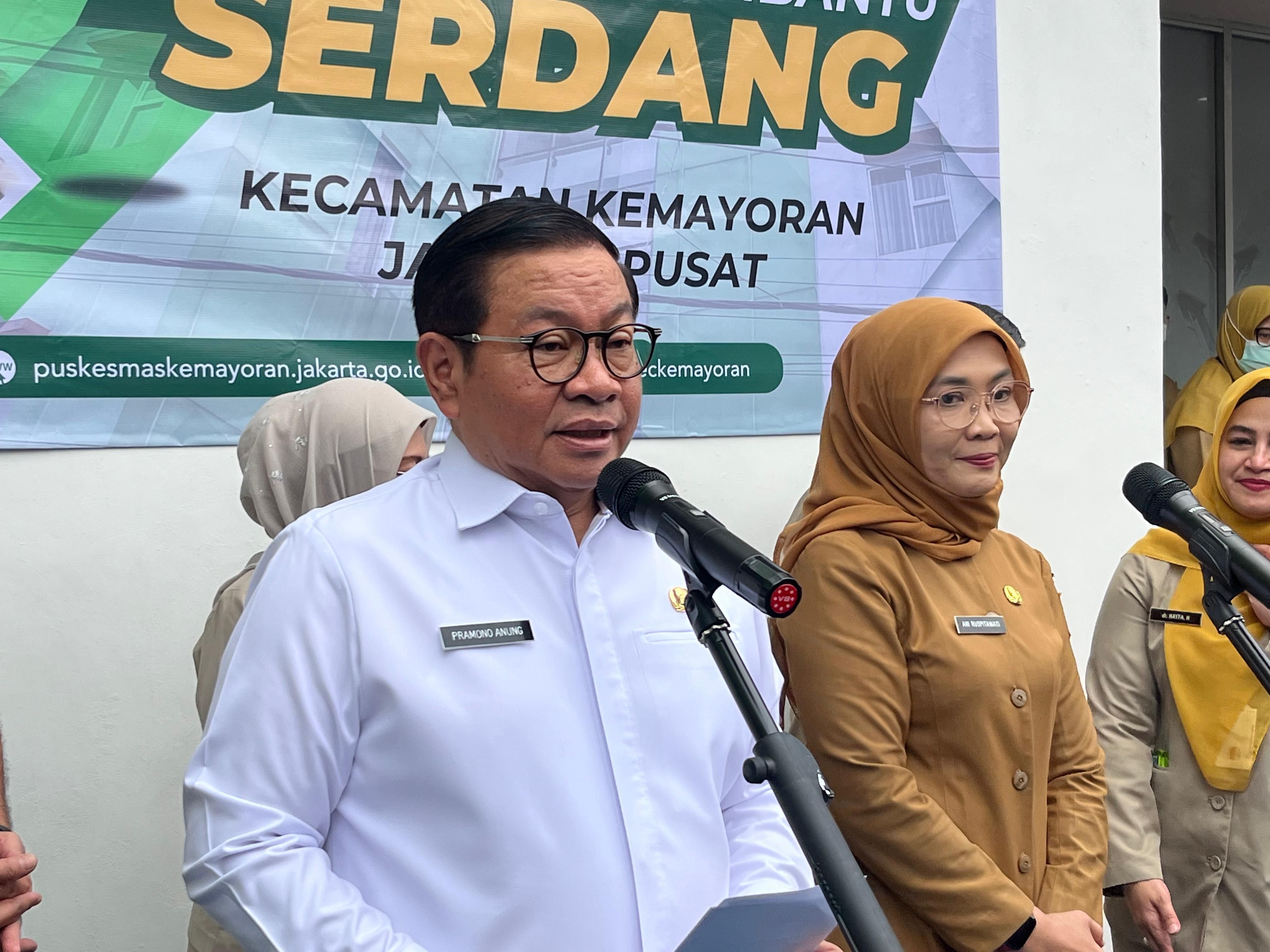 Pramono Anung <b>(Ntvnews.id/Adiansyah)</b>