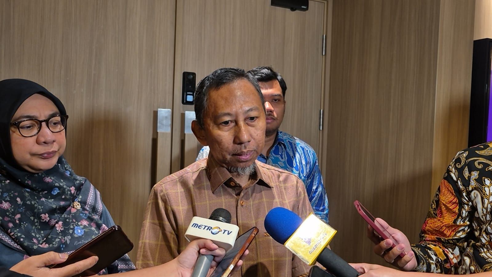 Direktur Keuangan, Manajemen Risiko, dan Umum BPDP, Zaid Burhan Ibrahim <b>(Ntvnews.id-Muslimin Trisyuliono)</b>