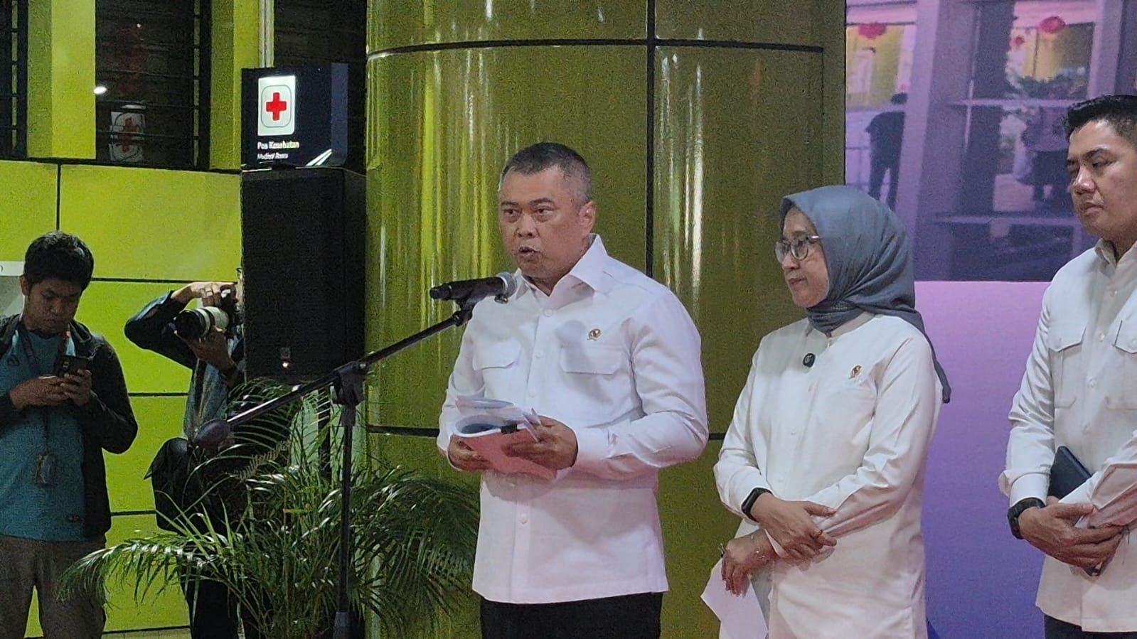 Menteri Perhubungan Dudy Purwagandhi. <b>(Ntvnews.id-Muslimin Trisyuliono)</b>